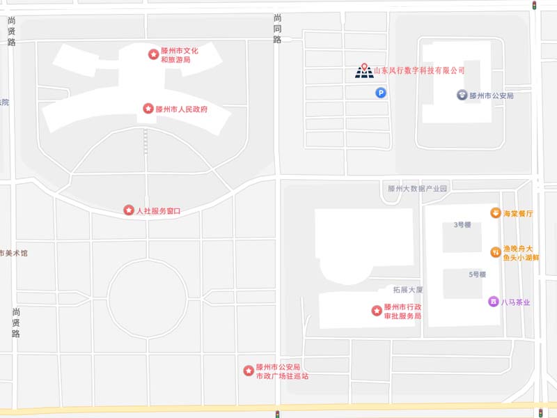 山东风行数字科技有限公司位置地图